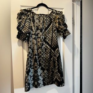 SZ 10 Jessica Simpson Reptile print dress